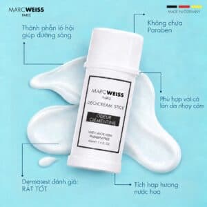 Deo MarcWeiss là gì? Lăn khử mùi 4-trong-1 dưỡng sáng da từ Đức