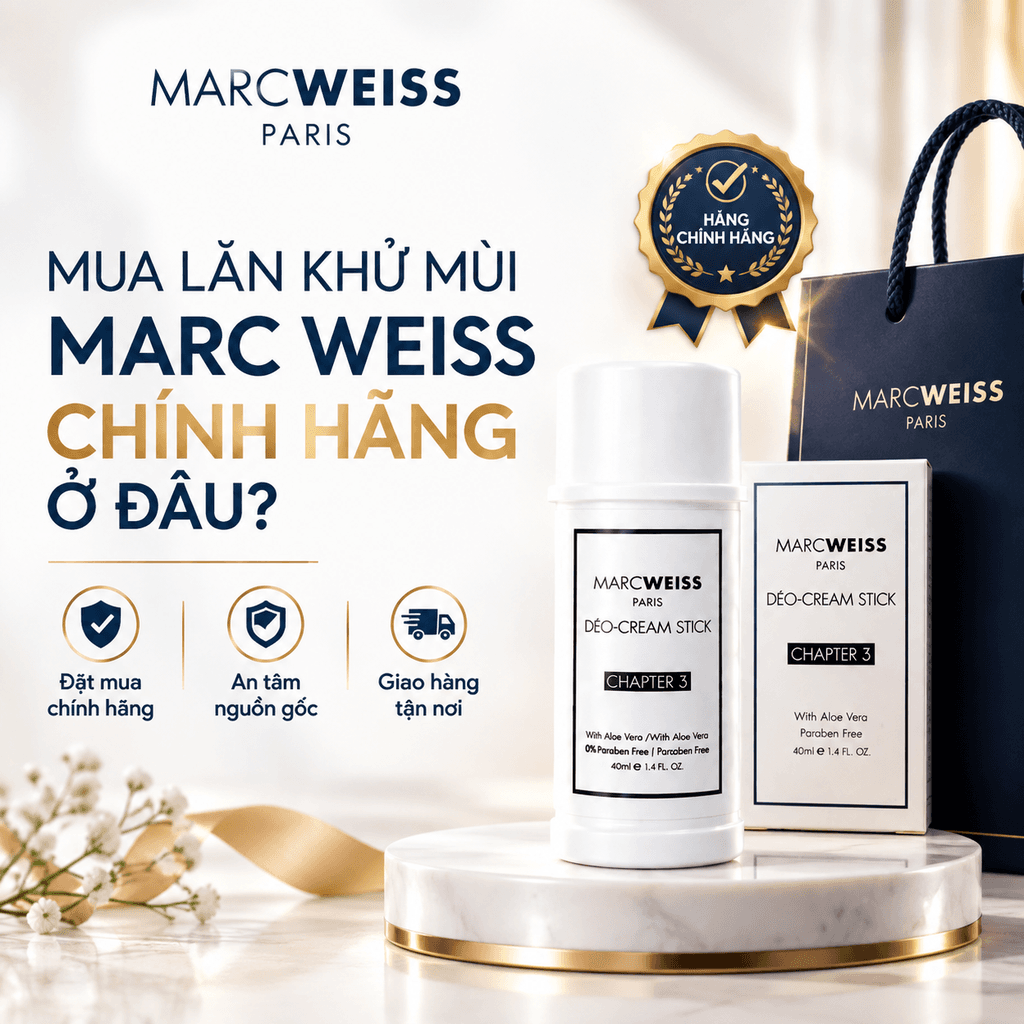 Deo MarcWeiss giá bao nhiêu? Mua lăn khử mùi Marc Weiss chính hãng ở đâu?